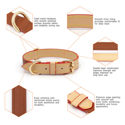 Collar craftsmanship details