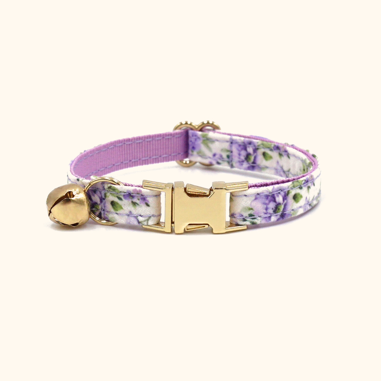 Fruit Print Cat Collar - Peony