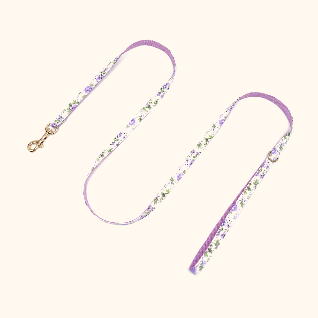 Peony matching cat leash