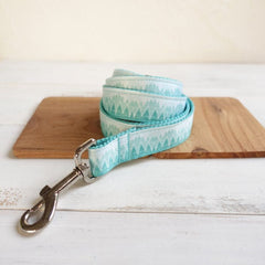 Personalized Engraved Handmade Blue Mountain Dog Collar or Dog Collar and Leash