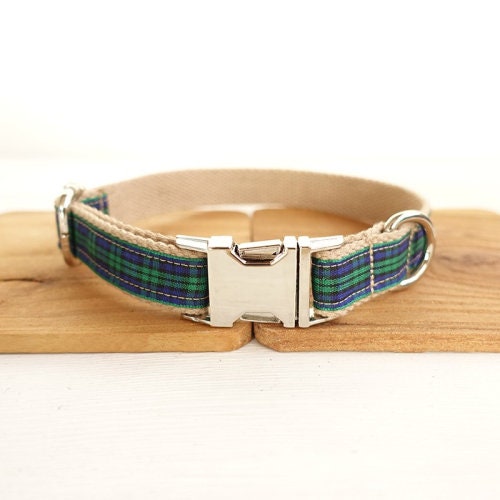 Personalised Scotland Design Dog Collar or Leash set