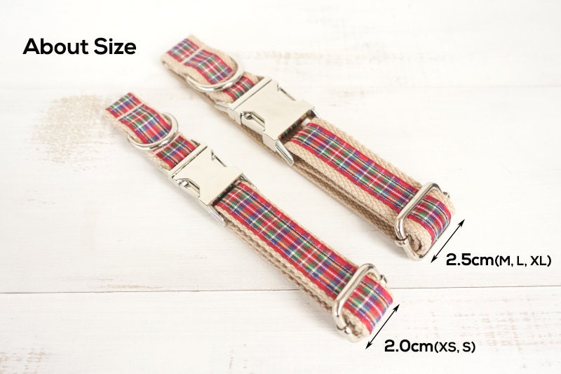 Personalised Scotland Design Dog Collar or Leash set