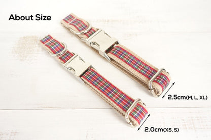 Personalised Scotland Design Dog Collar or Leash set