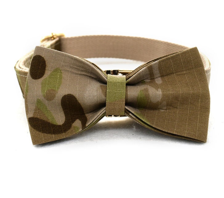 Personalised Green Camouflage Dog Collar with Name or Custom Dog Collar and Lead Set