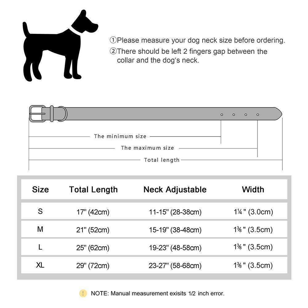 Personalised Reflective Nylon Dog Collar with Custom Name Buckle for Small to Large Dog, Au, Us, Uk, Ca Fast Free Ship