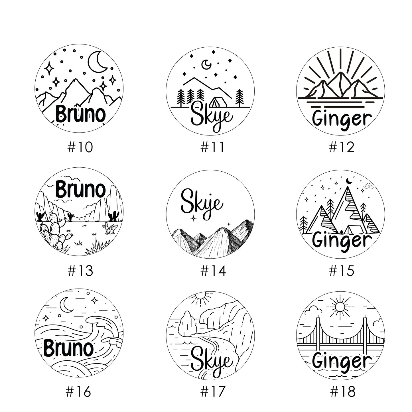 Customised Stainless Steel Pet ID Tag - Personalised with Your Pet's Name and Contact - Front and Back Engraving for Dogs and Cats