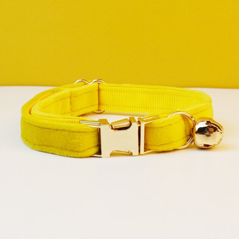 Personalised Velvet AirTag Pet Collar