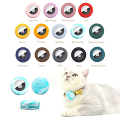 Personalized Breakaway Cat Puppy Velvet Collar with Bell, Bow Tie, Air Tag Holder, Customizable with Name, Light Blue, Purple, Beige, Brown