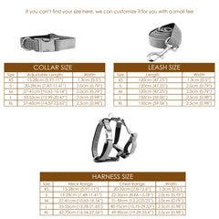 Brown Personalized Female or Male Dog Collar with Name, Polyester Fleece, Custom H-Style Dog Harness or Leash, Bow for Wedding or Daily Use