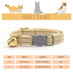 Personalized Floral Breakaway Embroidery Cat Collar, Leash Set, Custom Engraved Kitten Name Safety Buckle