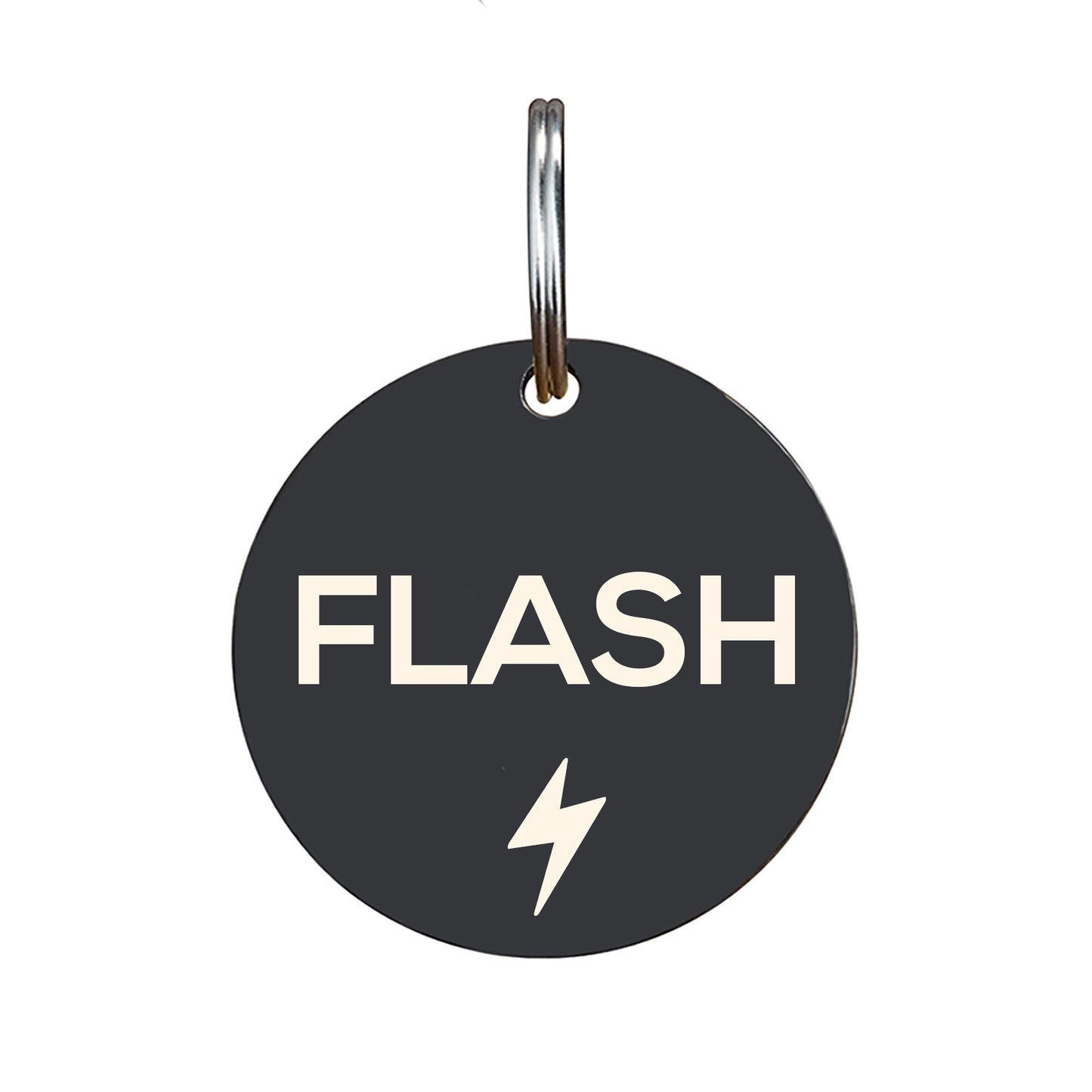Customised Stainless Steel Pet ID Tag - Personalised with Your Pet's Name and Contact - Front and Back Engraving for Dogs and Cats