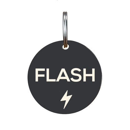 Customised Stainless Steel Pet ID Tag - Personalised with Your Pet's Name and Contact - Front and Back Engraving for Dogs and Cats