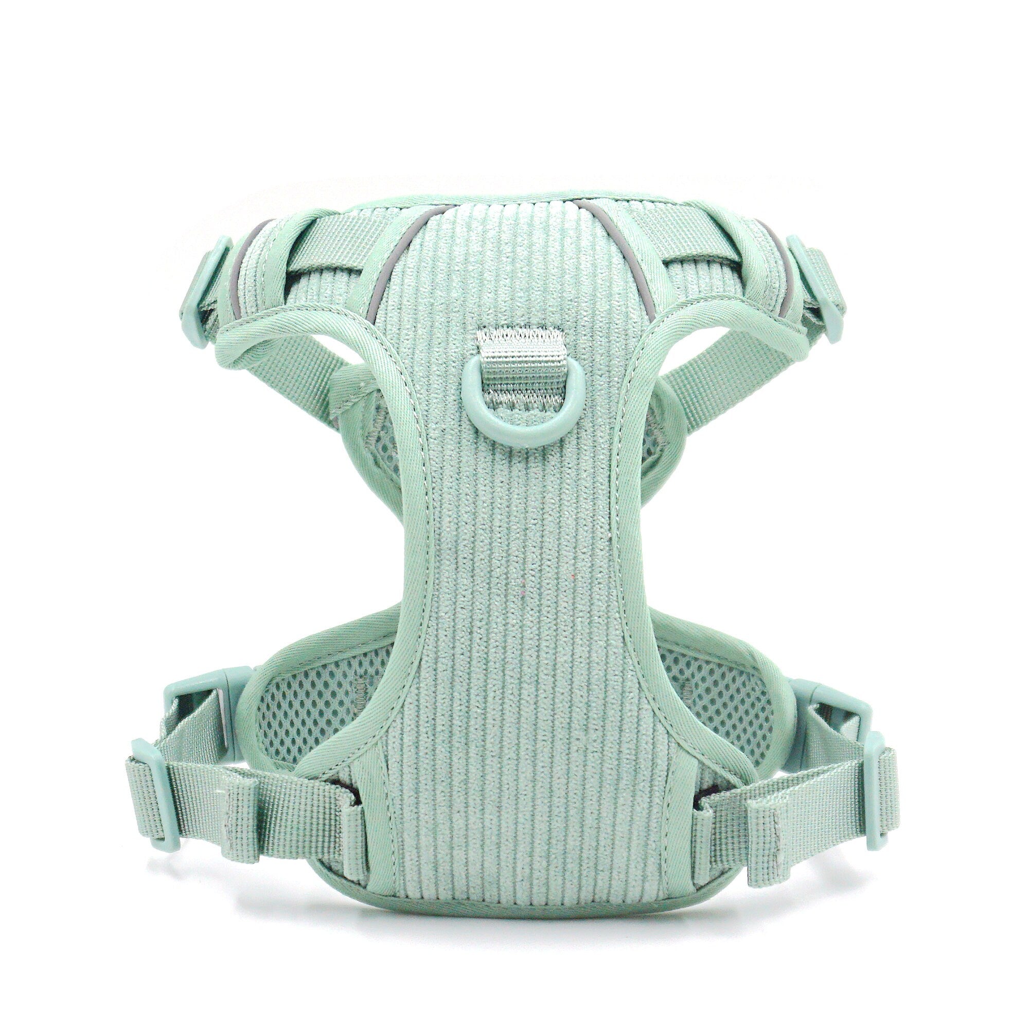 Personalised Dog Collar or Dog Harness Set - Mint Green No Pull Dog Harness - Dog Leash - Poop Bag Holder - Treat Bag - Different Combo