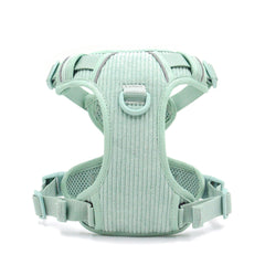 Personalised Dog Collar or Dog Harness Set - Mint Green No Pull Dog Harness - Dog Leash - Poop Bag Holder - Treat Bag - Different Combo