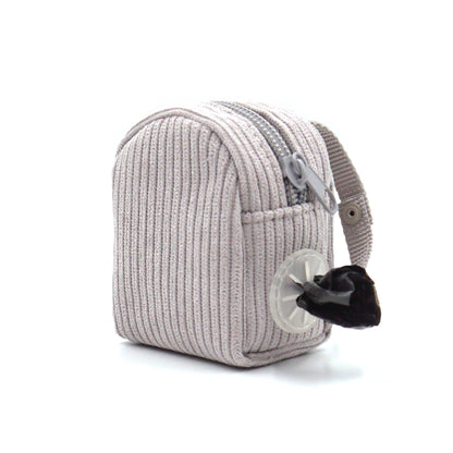 Personalised Dog Collar or Dog Harness Set - Grey No Pull Dog Harness - Dog Leash - Poop Bag Holder - Treat Bag