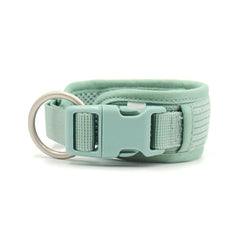 Personalised Dog Collar or Dog Harness Set - Mint Green No Pull Dog Harness - Dog Leash - Poop Bag Holder - Treat Bag - Different Combo