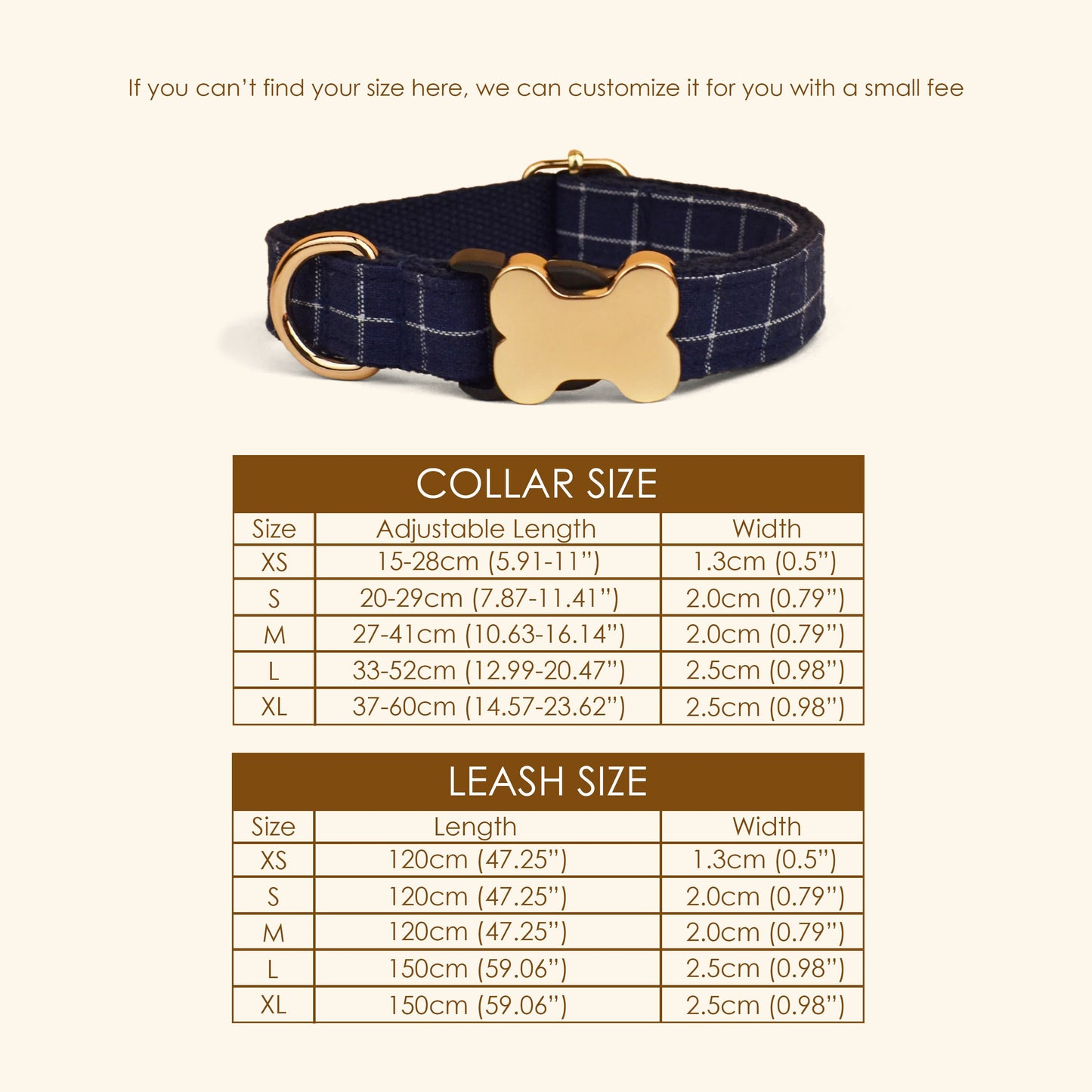 Plaid Dog Collar, Personalised Dog Bone Tag, Plaid Tartan Dog Collar and Leash, Collar for Male Dog, Engraved Name on Dog Collar, Boy Collar