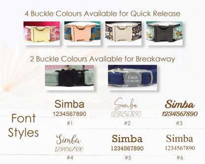 Personalised Velvet AirTag Pet Collar