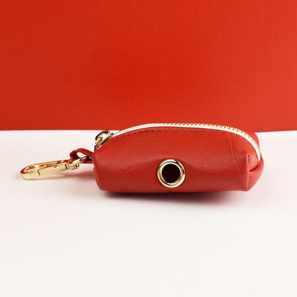 Leather dog harness, red pu collar/lead/bowtie/harness/bag,solid dog collar leash set, engraved metal buckle,easy clean,wedding puppy gift