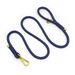PU Leather Dog Collar, Collar/Harness/Lead/Poop Bag, Dog Collar Leash in Dark Blue, Engraved Metal Buckle, Wedding Puppy Gift, Australia