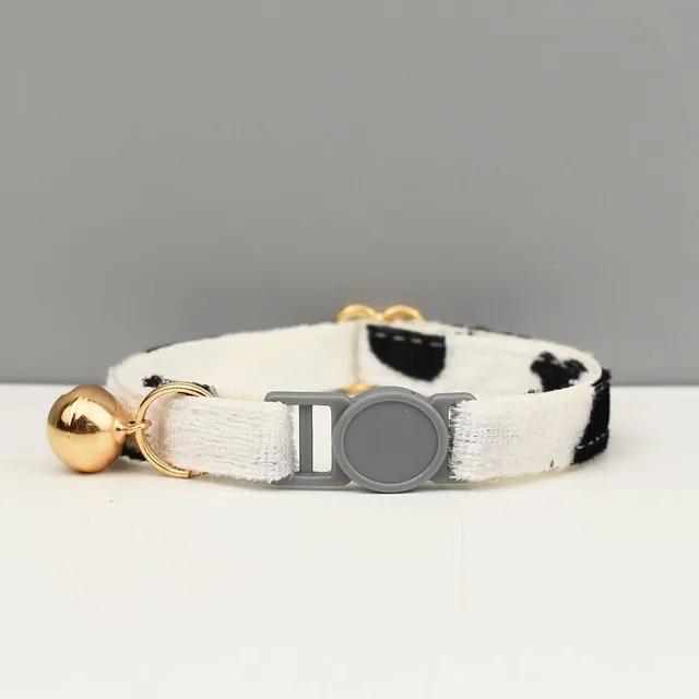 Personalised Plaid & Polka Cat Collar - Breakaway