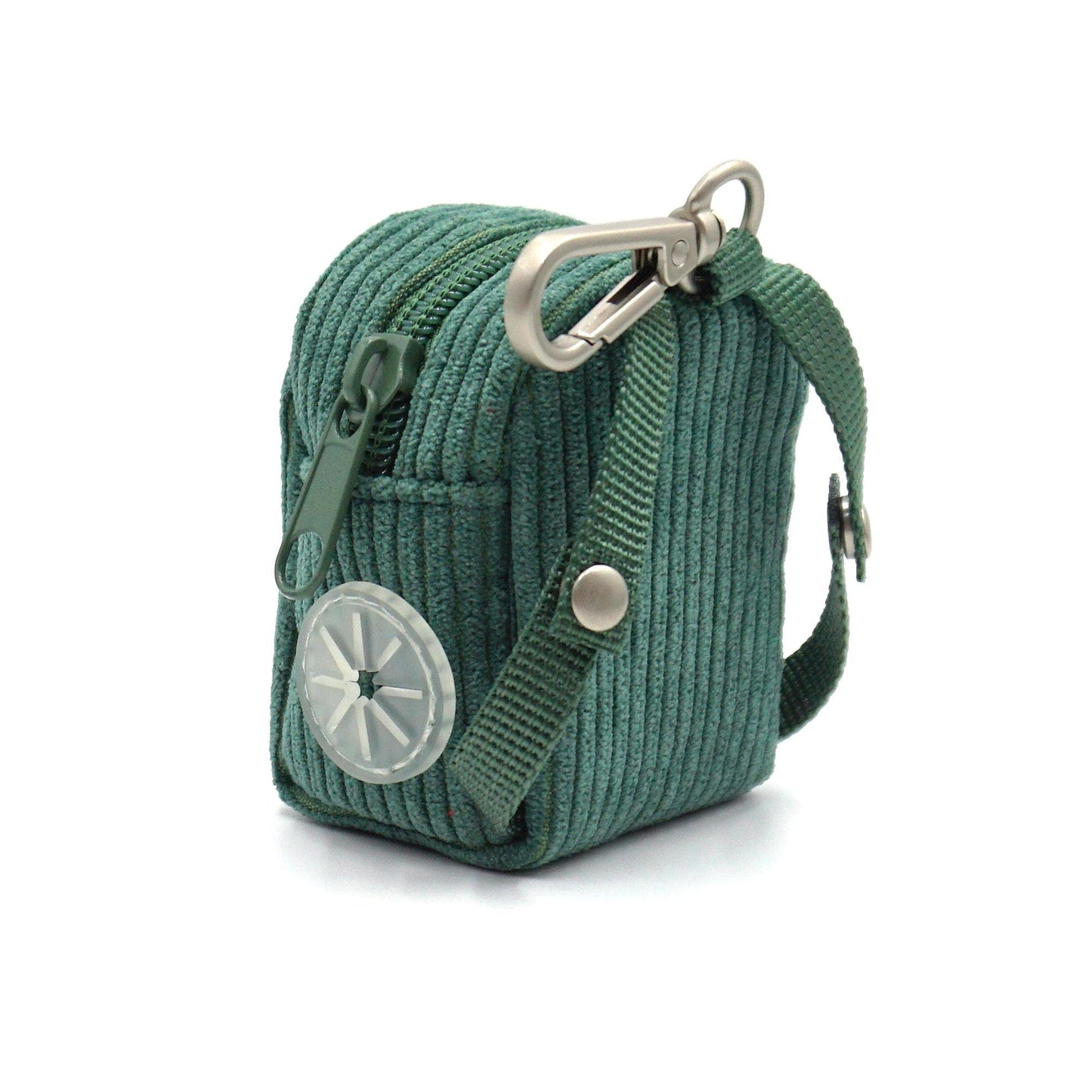 Personalised Dog Collar or Dog Harness Set - Green No Pull Dog Harness - Dog Leash - Poop Bag Holder - Treat Bag