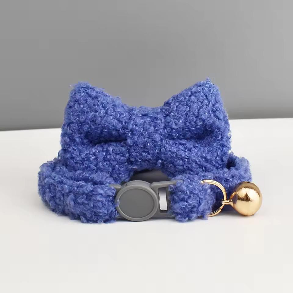 Personalised Fleece Soft Cat Collar - Breakaway