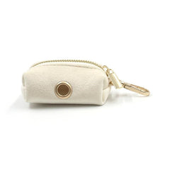 White Dog Collar, Custom Lace H-Style Dog Harness with Name, Velvet Dog Poop Bag, Leash, for Wedding, Different Combo
