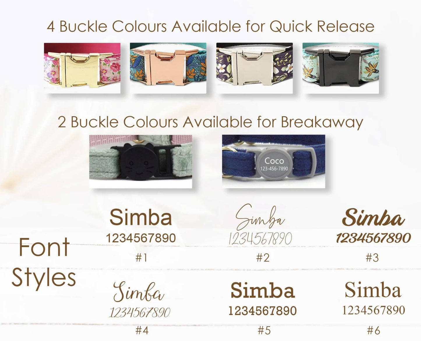 Personalised Cat Collar in Lemon, Blueberry Peach Cherry Pattern, Kitten Collar with Bell or Bow, Collar for Female Male Cat, Engraved Name