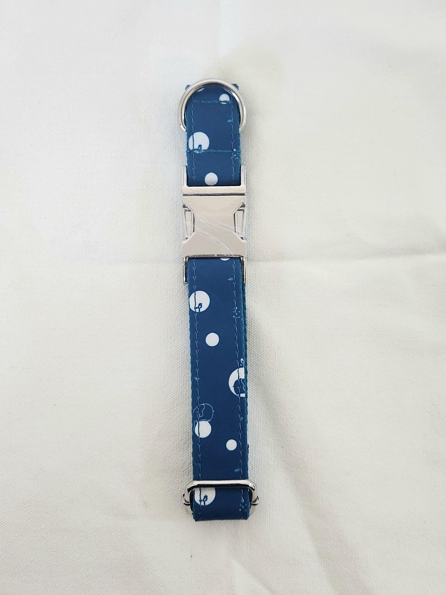CLEARANCE, NEXT day ships, Black, Graffiti, Peacock, Floral and Bubble Patter Dog Collar Personalised Buckle with Custom Name ID