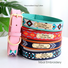 Cow Leather Dog Collar