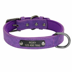 PU Leather Custom Dogs Collar