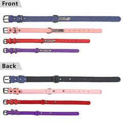 PU Leather Custom Dogs Collar