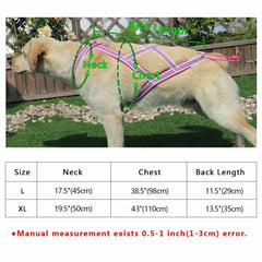 Dog Weight Pulling Sledding Harness