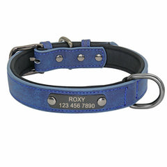 PU Leather Custom Dogs Collar