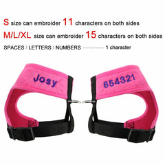 Dog Mesh Personalized No Pull Harness