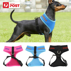 Dog Mesh Personalized No Pull Harness