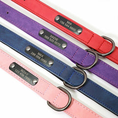 PU Leather Custom Dogs Collar