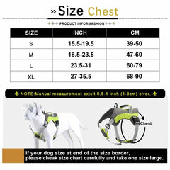 Reflective Non Pull Dog Harness