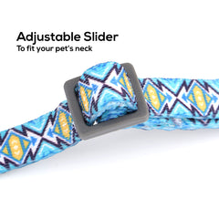 Cat Collar Custom Personalised Safety Breakaway Cat Collar With Bell Tribal Plaid Engraved Name Adjustable Collar for Cat Kitten Female Male Boy Girl Cat Kitten Custom Pet Gift