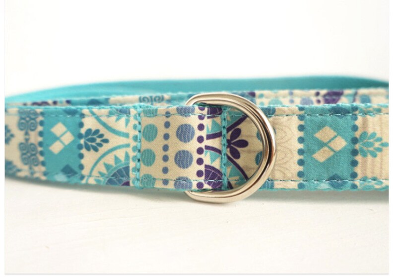 BLUE DECO Dog Collar Custom Combo