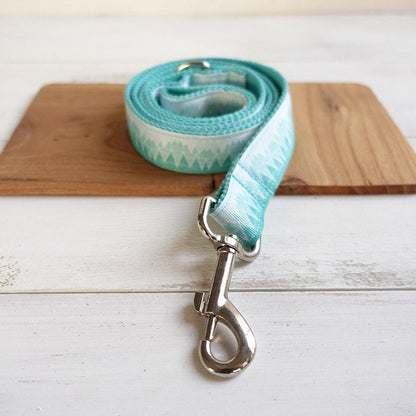 Personalised Blue Mountain Dog Collar Set