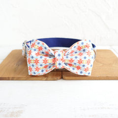 Biscuit Pattern Dog Collar/Leash/Bowtie