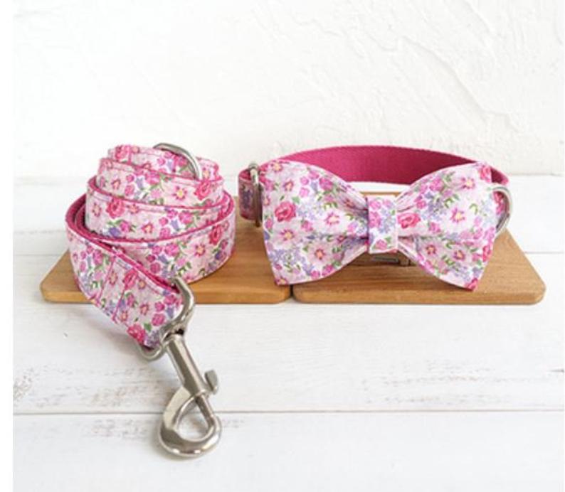 Floral Products Personalised Dog Collar