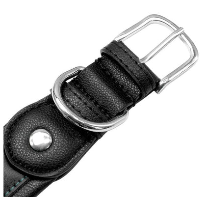 Custom Engraved Hand Braided Leather Dog Collar