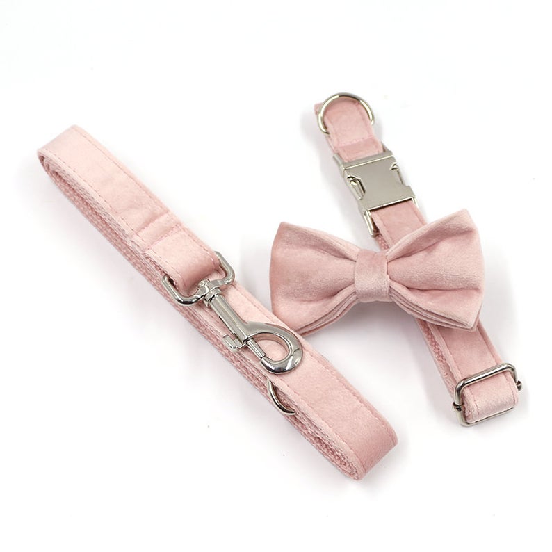 Free Name Engraved Dog Collar Set