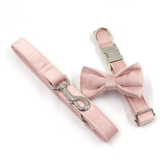 Free Name Engraved Dog Collar Set