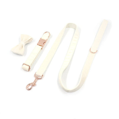 Free Name Engraved Dog Collar Set