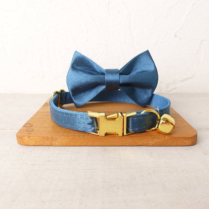 Silky Puppy Tiny Personalised Dog Collar Set