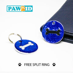 Deluxe Glittery Pet Tag Dogs